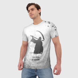 Мужская футболка 3D Children of Bodom - white gradient - фото 2
