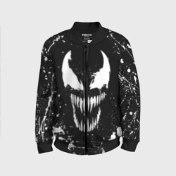 Детский бомбер 3D Venom logo