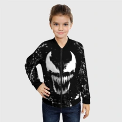 Детский бомбер 3D Venom logo - фото 2
