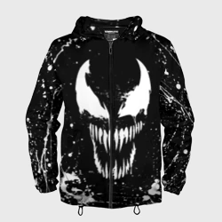 Мужская ветровка 3D Venom logo
