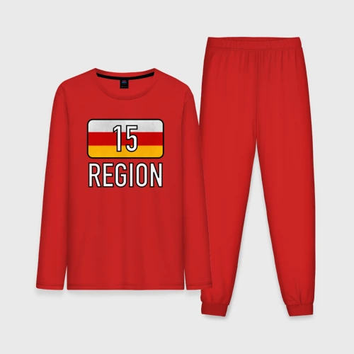 Мужская пижама с лонгсливом хлопок Region 15