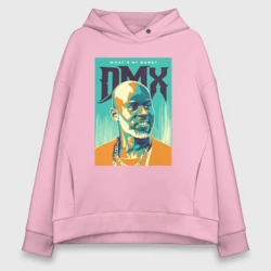 Женское худи Oversize хлопок DMX