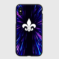 Чехол для iPhone XS Max матовый Saints Row neon energy