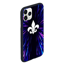 Чехол для iPhone 11 Pro Max матовый Saints Row neon energy - фото 2