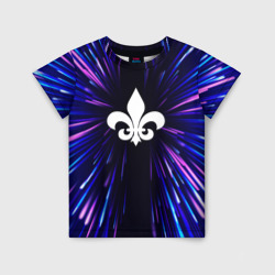 Детская футболка 3D Saints Row neon energy