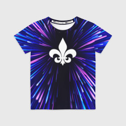 Детская футболка 3D Saints Row neon energy