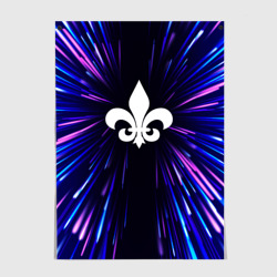 Постер Saints Row neon energy