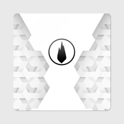 Магнит виниловый Квадрат Thousand Foot Krutch white poly