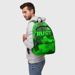 Рюкзак 3D Rust - green gradient посередине - фото 2
