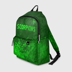 Рюкзак 3D Scorpions - green gradient посередине