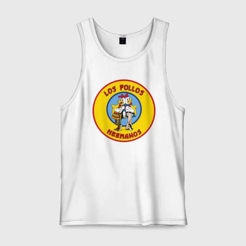 Мужская майка хлопок Los Pollos hermanos Breaking bad