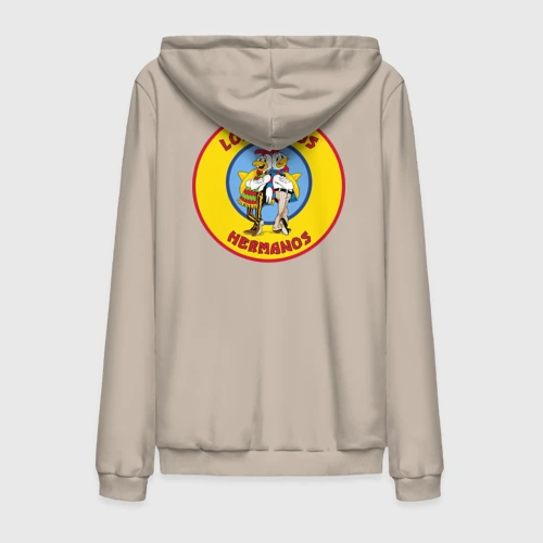 Мужская толстовка на молнии хлопок Los Pollos hermanos Breaking bad