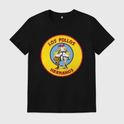 Мужская футболка хлопок Los Pollos hermanos Breaking bad