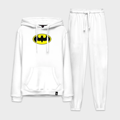 Мужской костюм хлопок с толстовкой Batman logo