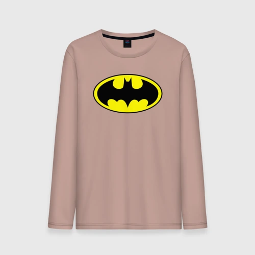 Мужской лонгслив хлопок Batman logo