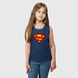 Детская майка хлопок Superman logo - фото 2