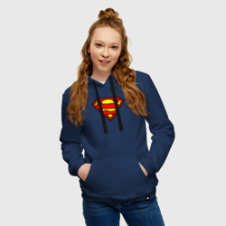 Женская толстовка хлопок Superman logo - фото 2