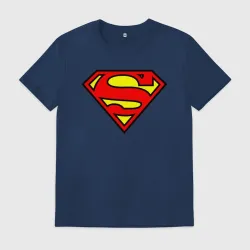 Мужская футболка хлопок Superman logo