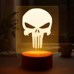 Светильник-ночник Punisher logo - фото 2