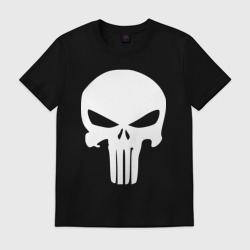Мужская футболка хлопок Punisher logo
