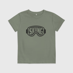 Детская футболка хлопок Лыжная маска