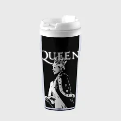 Термокружка-непроливайка Queen Freddie Mercury король