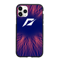 Чехол для iPhone 11 Pro Max матовый Need for Speed red energy