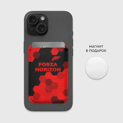 Картхолдер Magsafe магнитный Forza Horizon - red gradient посередине - фото 2