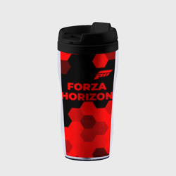 Термокружка-непроливайка Forza Horizon - red gradient посередине