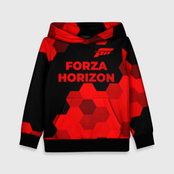 Детская толстовка 3D Forza Horizon - red gradient посередине