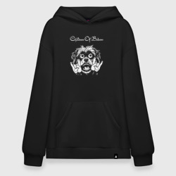 Худи SuperOversize хлопок Children of Bodom rock dog