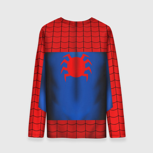 Мужской лонгслив 3D с принтом Человек-паук верх - картинка 2 Мужской лонгслив 3D Человек-паук верх - фото 2
