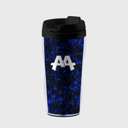 Термокружка-непроливайка Asking Alexandria blue energy