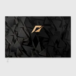 Флаг 3D Need for Speed golden poly