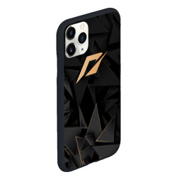 Чехол для iPhone 11 Pro Max матовый Need for Speed golden poly - фото 2