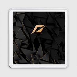 Магнит 55*55 Need for Speed golden poly