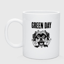 Кружка керамическая Green Day - rock dog