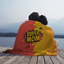 Плед 3D Super mom - superhero - фото 2