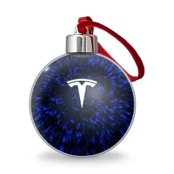 Ёлочный шар Tesla blue energy