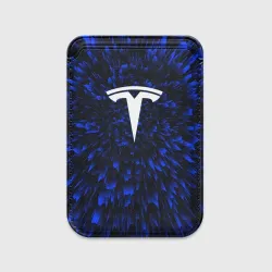Картхолдер Magsafe магнитный Tesla blue energy