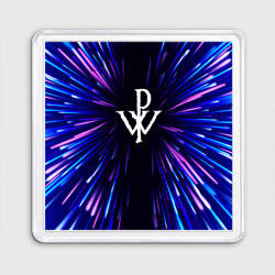 Магнит 55*55 Powerwolf neon energy
