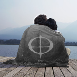 Плед 3D Ozzy Osbourne - grey gradient - фото 2
