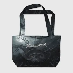 Пляжная сумка 3D Megadeth череп под деревом