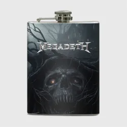 Фляга Megadeth череп под деревом