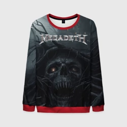 Мужской свитшот 3D Megadeth череп под деревом