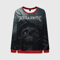 Мужской свитшот 3D Megadeth череп под деревом