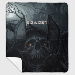 Плед с рукавами Megadeth череп под деревом