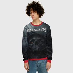 Мужской свитшот 3D Megadeth череп под деревом - фото 2