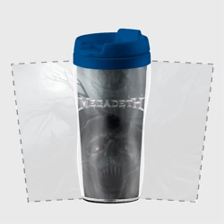 Термокружка-непроливайка Megadeth череп под деревом - фото 2