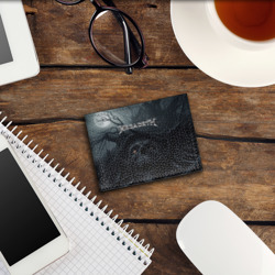 Обложка для студенческого билета Megadeth череп под деревом - фото 2